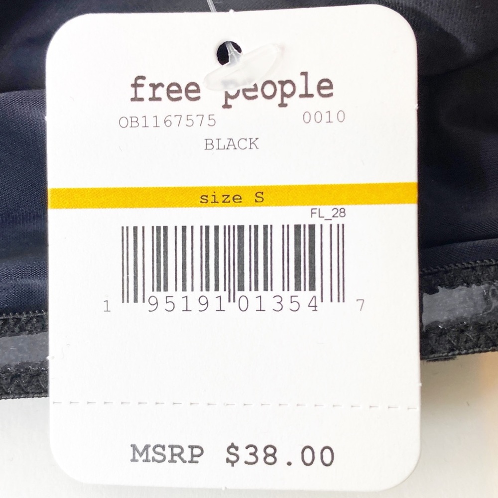 Free People Sierra Swiss Dot Mesh V-Neck Bandeau - Picture 8 of 8